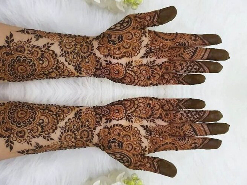 Arabic Mehndi Designs in Bikaner