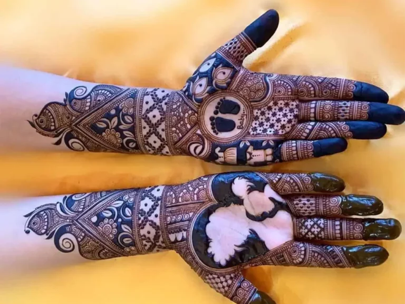 Baby Shower Mehandi in Bikaner
