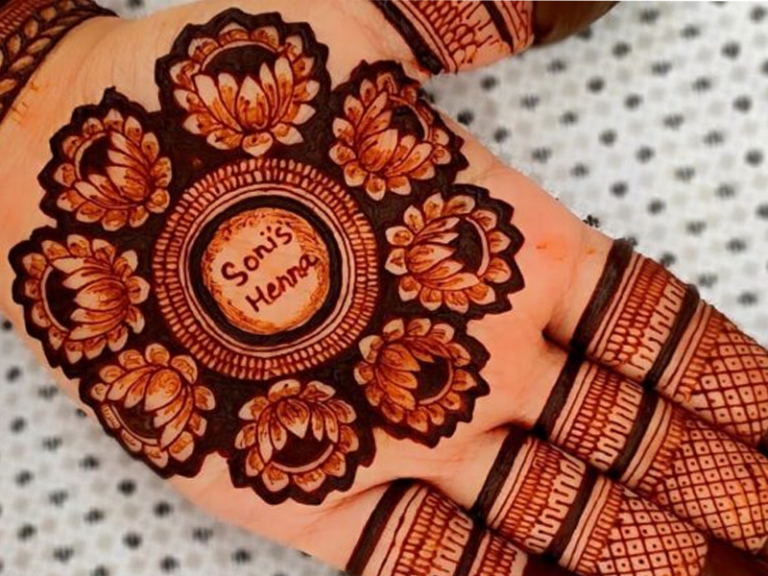 Floral Mehndi Designs in Bikaner