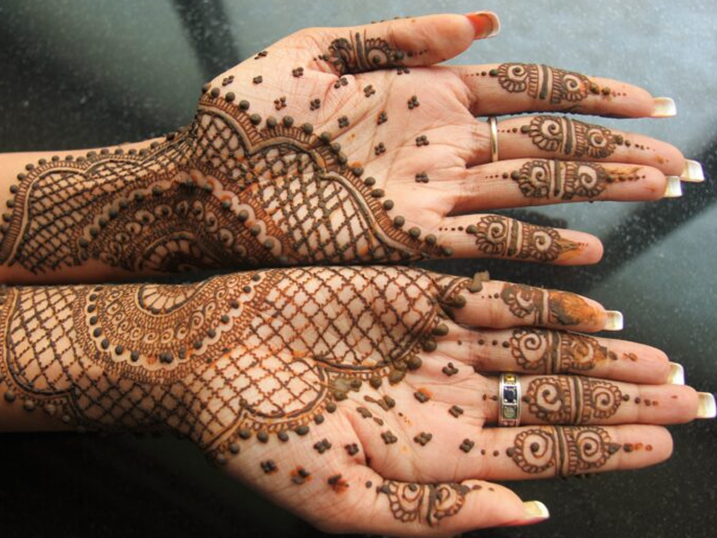 Indian Mehndi Designs in Bikaner